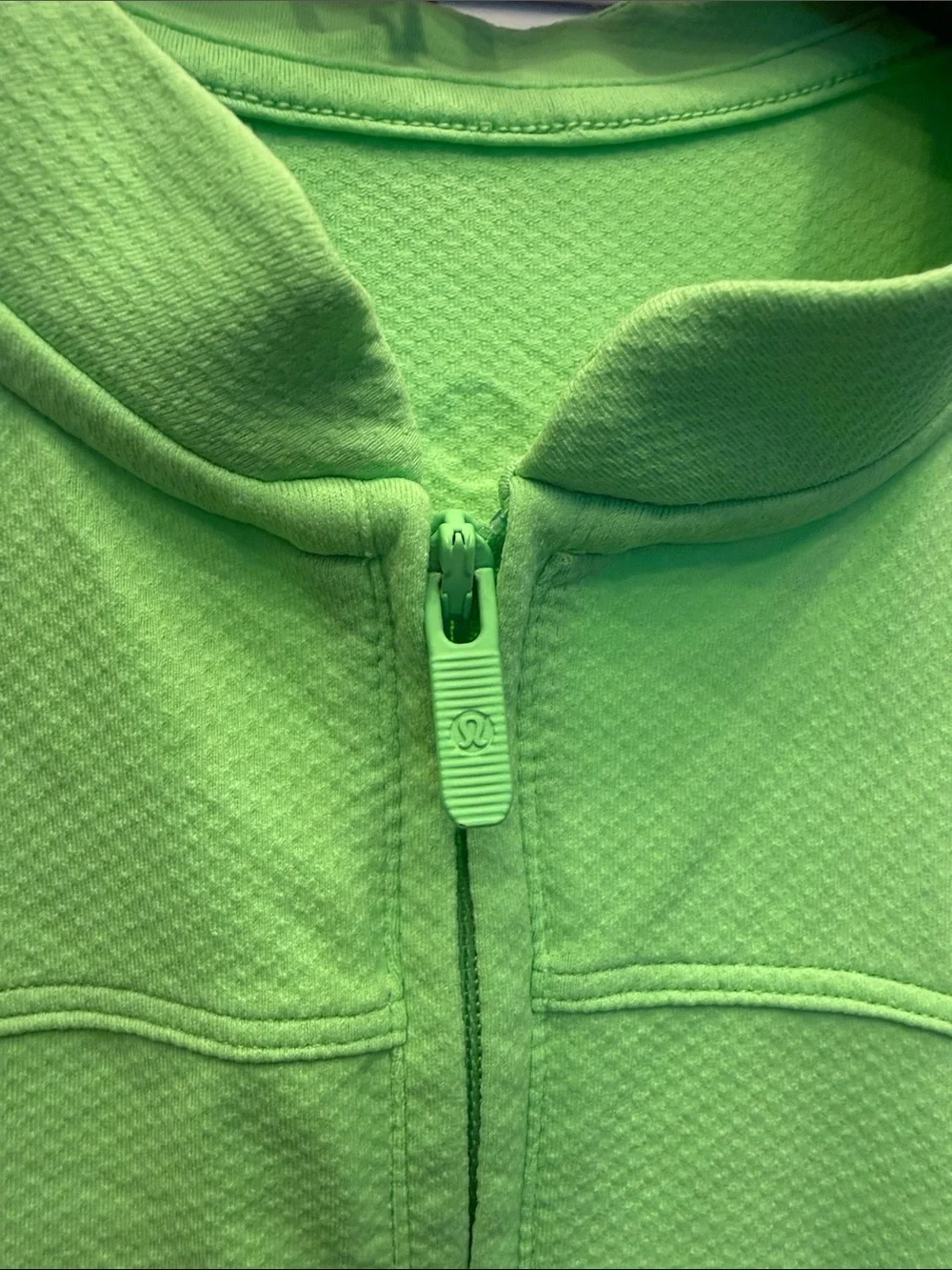 Lululemon Front Zip Mock-Neck Tennis Tank Top